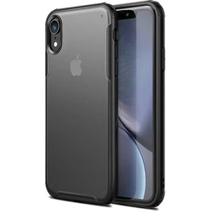 Techno Guru iPhone Xr Sert Yapılı ve Köşe Korumalı Arkası Buğulu Şık Volks Premium Kılıf
