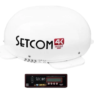 Mobil Karavan Uydu Anteni Çift Çıkış STC-324