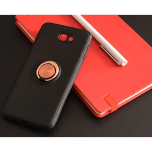 Samsung Galaxy J7 Prime  Kılıf Yüzüklü Sağlam Esnek Ringo Silikon Kapak