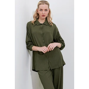 5858 Örme Ikili Takım - Haki