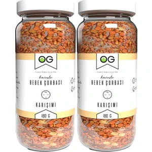 OG natural 2'li Havuçlu Bebek Çorbası +6 Ay 180 gr