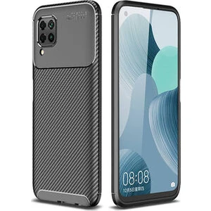 Huawei P40 Lite Kılıf Karekarbon Desenli Şık ve Dayanıklı Torvex Premium Silikon Kapak