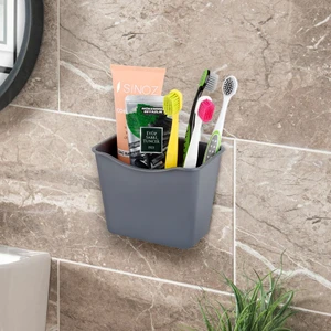 Soft Hom Yapışkan Bantlı Diş Fırçalık Organizer