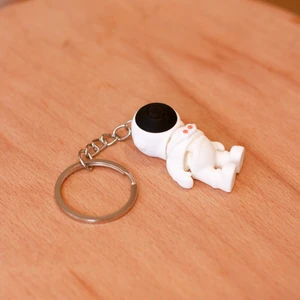 Bungle Bum Astronot Figür Anahtarlık - Eklemleri Hareketli