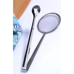 Bev Kitchen Metal Paslanmaz Kızartma Maşası