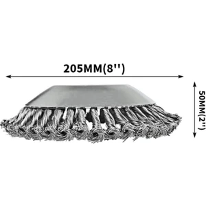 Tırpan Başlığı Kıyı Temizleme Çelik Telli Universal 20 cm