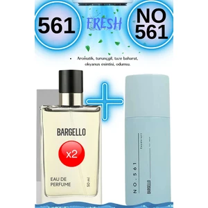 2 Adet 561 Fresh EDP 50 ml + 1 Adet No 561 Deodarant Set