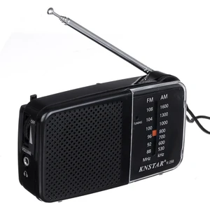 K-258 Pilli Cep Radyosu Deprem Çantasına Uygun Radyo
