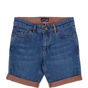 U.S. Polo Assn. Erkek Çocuk Kiremit Şort (Jean) 50283956-VR031