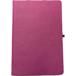 Eren Ofis Notebook Termo Deri 15X21 Kenar Boyalı Çizgili Lastikli Tarihsiz Ajanda