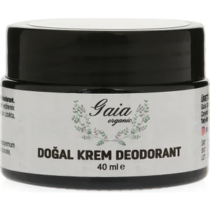 Gaia Organic Doğal Krem Deodorant - 30 ml