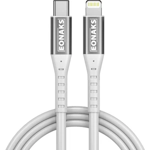 iPhone iPad Ipod Uyumlu 200 cm Çift Taraflı Typ-C To Lightning Girişli Hızlı Şarj ve Data Kablosu