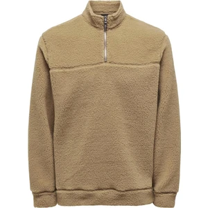 Jack & Jones Only & Sons Onsremy Reg 1/4 Zıp Swt Kahverengi