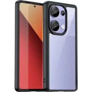 Redmi Note 13 Pro 4G Kılıf - Darbeye Dayanıklı Şeffaf Sert Pleksi Zırh Kapak