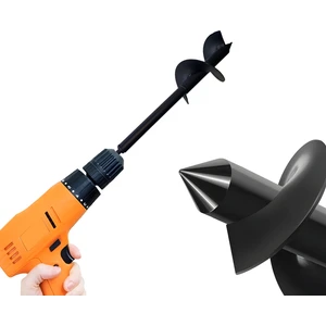 Botanik Ticaret Matkap Uyumlu Fidan Dikme Ekme Toprak Burgusu 40 x 8 cm