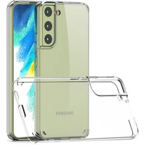 Techno Guru Samsung Galaxy S22 Tam Koruma Sağlayan Sert ve Şeffaf Coss Premium Silikon Kılıf