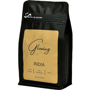 India Orta Kavrulmuş Çekirdek Kahve (Öğütülmemiş)  Arabica 250 gr