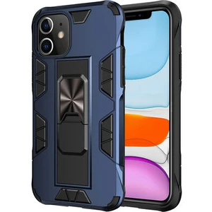 Techno Guru iPhone 11 Stantlı ve Tam Koruma Sağlayan Şık Volve Premium Sert Silikon Kılıf