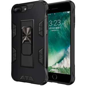 Techno Guru iPhone 6s Plus Stantlı ve Tam Koruma Sağlayan Şık Volve Premium Sert Silikon Kılıf