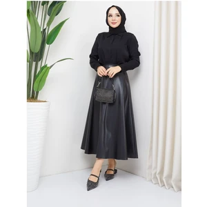Mevlana Model Deri Etek- Taba