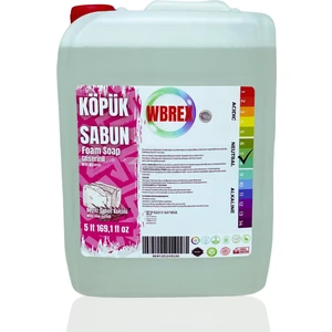 Gliserinli Köpük Sabun 5 Lt Ekonomik Boy Beyaz Sabun Kokulu