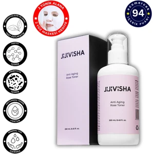 AntiAging Gül Toniği Cilt Gözeneklerini Sıkılaştırır 250 ml Tüm Cilt Tipleri İçin
