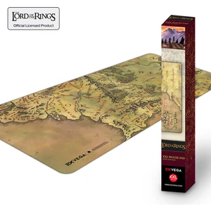Lord Of The Rings Middle Earth Map Mousepad Xxl 90×40