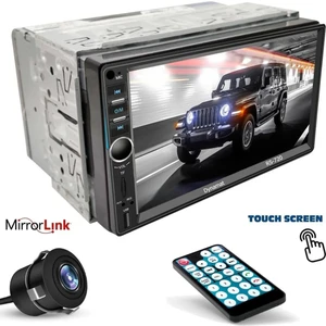 Double 7" 4X55W Mirrorlink Bt/usb/sd/aux/fm Dynamat RS-720 Oto Teyp