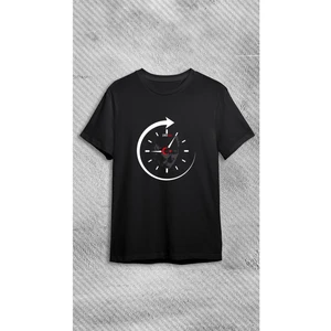 10 Kasım Atatürklü Tişört, 10 Kasım Atatürk Baskılı Tişört, Siyah %100 Pamuk Süprem T-Shirt