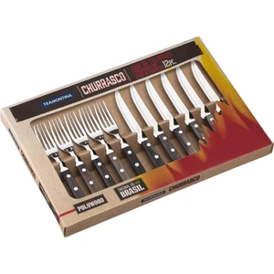 Churrasco 21199/903 Çatal Bıçak Barbekü Seti (12li Kutu)
