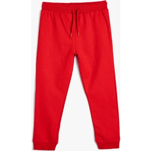 Basic Jogger Eşofman Altı Beli Bağlamalı Cepli