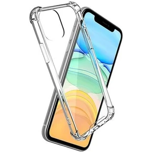 Techno Guru iPhone 14 Pro Köşe Korumalı Şeffaf Jelly Premium Silikon Kılıf