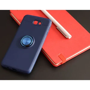 Techno Guru Samsung Galaxy J7 Prime Ultra Koruma Sağlayan Stant Özellikli Yüzüklü Ravel Silikon Kılıf