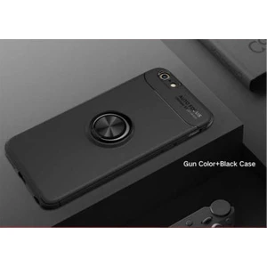 Techno Guru iPhone 6s Ultra Koruma Sağlayan Stant Özellikli Yüzüklü Ravel Silikon Kılıf