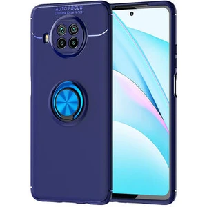 Techno Guru Redmi Note 9 Pro 5g Ultra Koruma Sağlayan Stant Özellikli Yüzüklü Ravel Silikon Kılıf