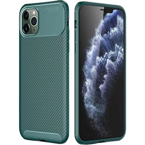 Techno Guru iPhone 11 Pro Gofret Desenli Ultra Koruma Sağlayan Negro Silikon Kılıf