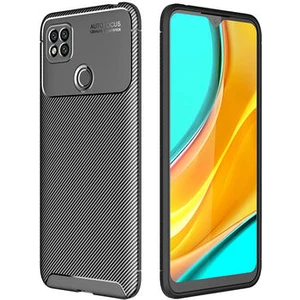 Techno Guru Redmi 9c Gofret Desenli Ultra Koruma Sağlayan Negro Silikon Kılıf