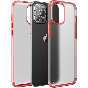 Techno Guru iPhone 13 Pro Max Sert Yapılı ve Köşe Korumalı Arkası Buğulu Şık Volks Premium Kılıf
