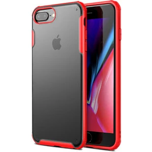 Techno Guru iPhone 6s Plus Sert Yapılı ve Köşe Korumalı Arkası Buğulu Şık Volks Premium Kılıf