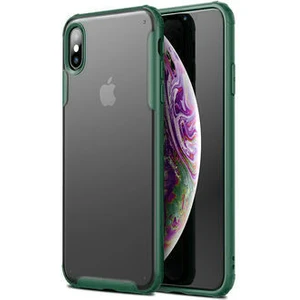 Techno Guru iPhone Xs Sert Yapılı ve Köşe Korumalı Arkası Buğulu Şık Volks Premium Kılıf