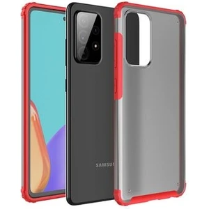 Techno Guru Samsung Galaxy A72 Sert Yapılı ve Köşe Korumalı Arkası Buğulu Şık Volks Premium Kılıf