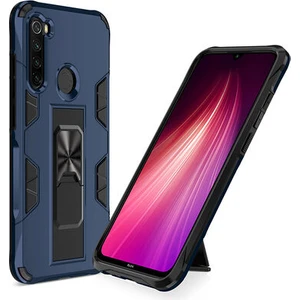 Techno Guru Redmi Note 8 Stantlı ve Tam Koruma Sağlayan Şık Volve Premium Sert Silikon Kılıf