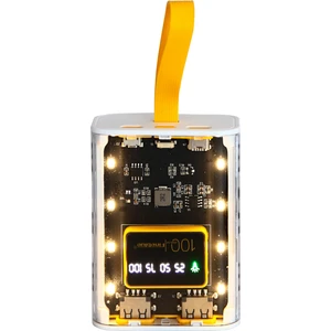 10.000 Mah Mini Transparan Powerbank