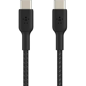 Boostcharge Örgülü 50 Watt Usb-C - Usb-C Kablosu 1m Siyah Şarj Kablosu