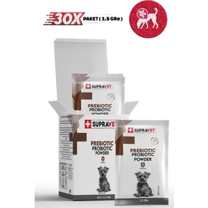 Probiyotik, Köpek Besin Toz Takviyesi 30X1,5 gr