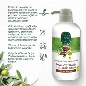 Eyüp Sabri Tuncer 6 Al 5 Öde Eyüp Sabri Tuncer Doğal Zeytinyağlı Saç Kremi 600 ml ve Rosıe
