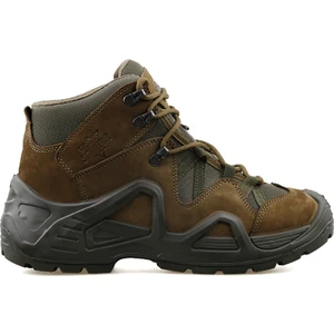 Nubuk Deri Haki Erkek Outdoor Botu P1492NH-3 Haki