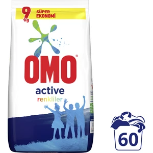 Active Toz Çamaşır Deterjanı Renkliler Için 9 kg