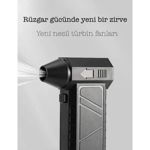 Violent Mini Turbo Jet Fan Turbo Şiddetli Fan 130000RPM Yüksek Hızlı Kanal Fanı ile Güçlü Hava Üfleyici