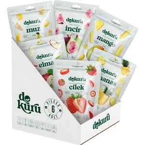 Freeze Dried Kuru Meyve 6'lı Tanışma Paketi